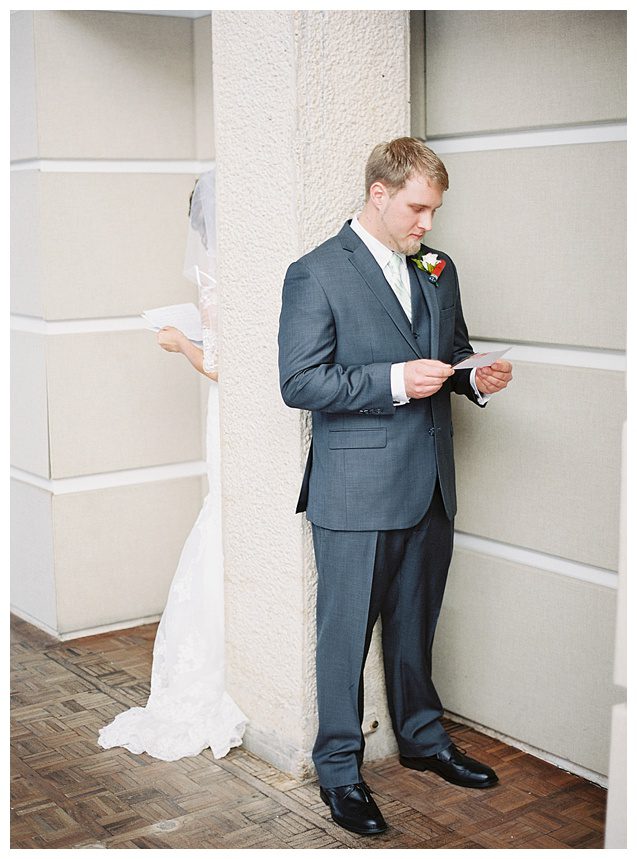 bride groom letter exchange wisconsin