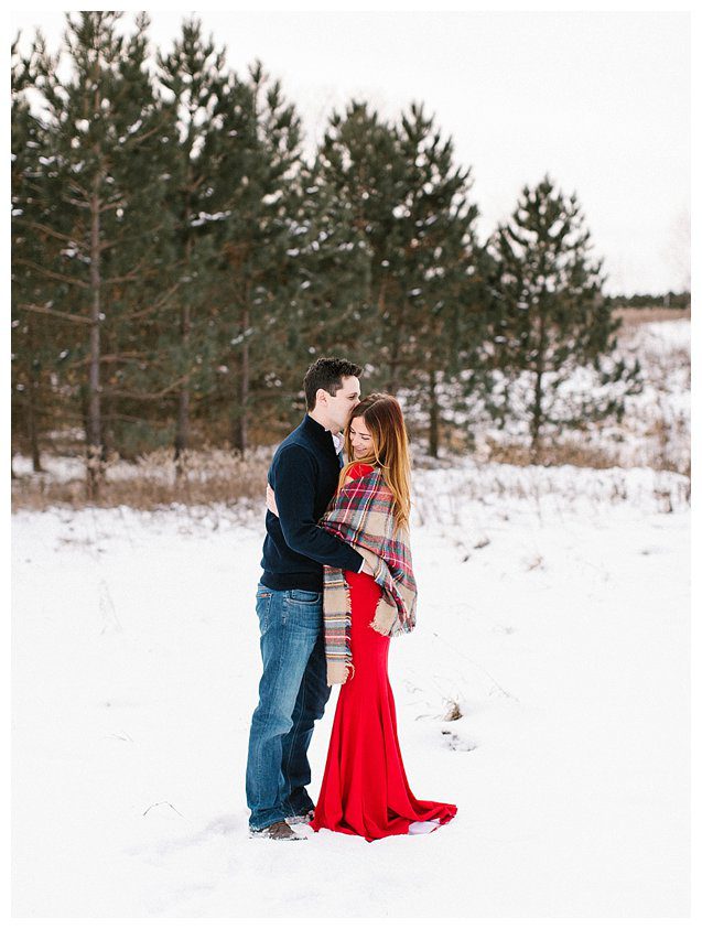 Red Dress Wisconsin Engagement Photographer_5242