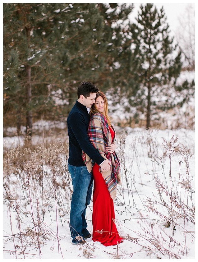 Red Dress Wisconsin Engagement Photographer_5270