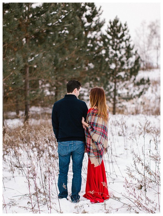 Red Dress Wisconsin Engagement Photographer_5278