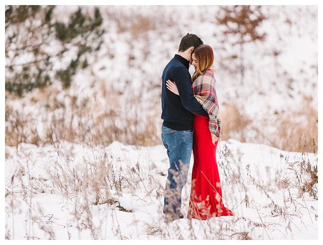 Red Dress Wisconsin Engagement Photographer_5282