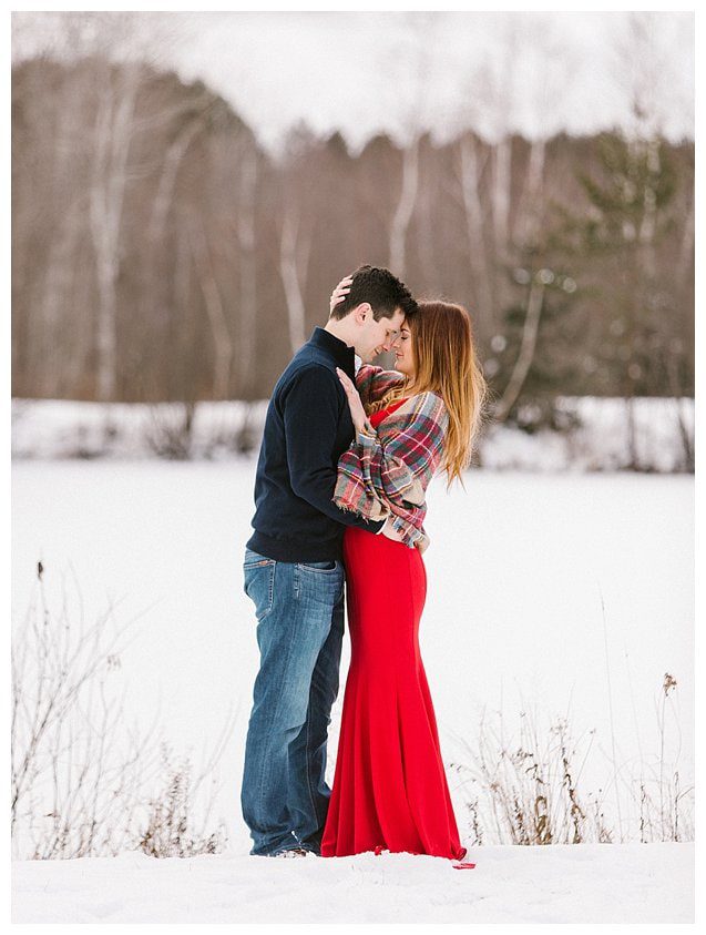 Red Dress Wisconsin Engagement Photographer_5295