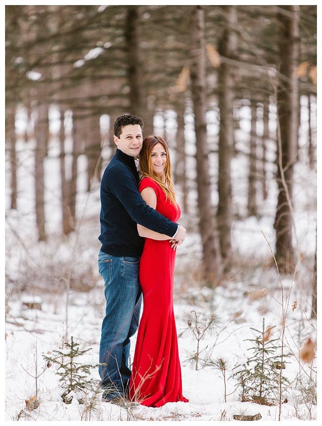 Red Dress Wisconsin Engagement Photographer_5327