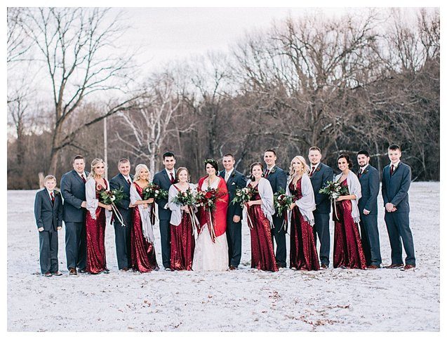 Wisconsin Marsala Winter Wedding_8299