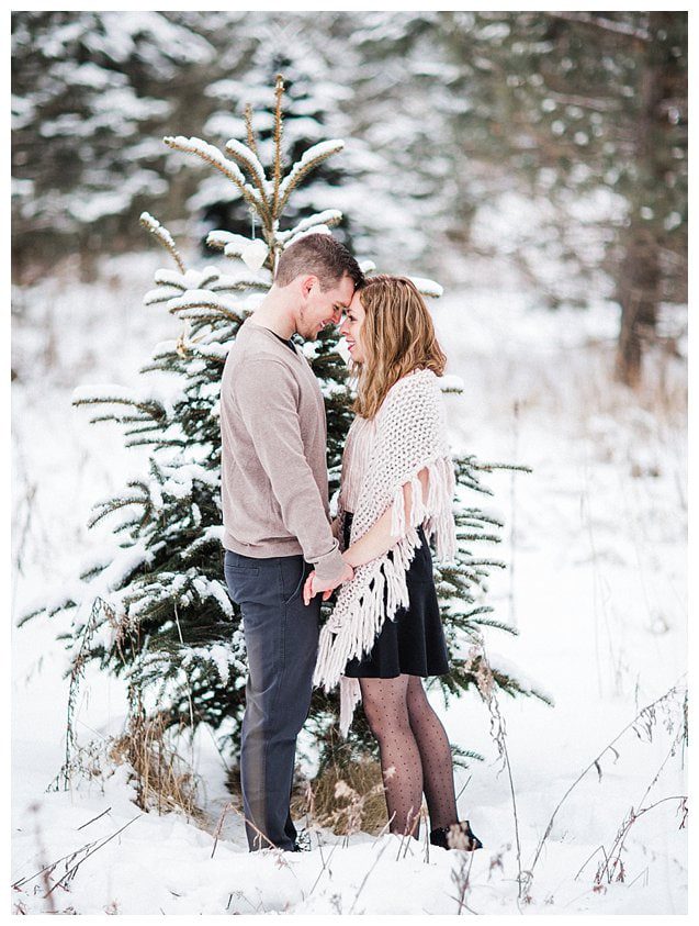 Winter Wisconsin Engagement Photography_9161