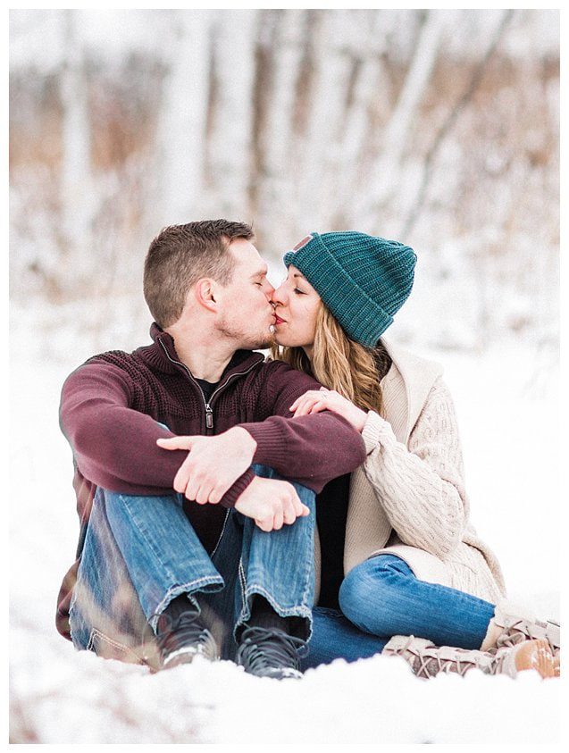 Winter Wisconsin Engagement Photography_9173