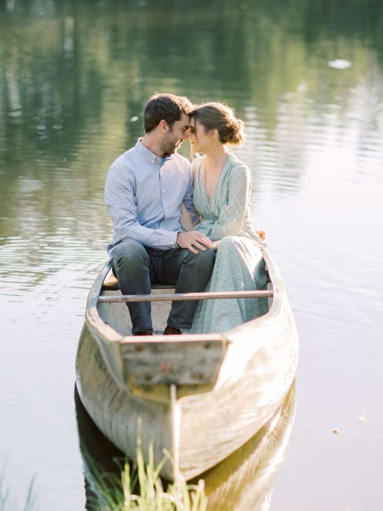 Boat engagement photos wisconsin
